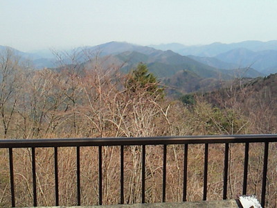 浅間尾根駐車場からの眺め